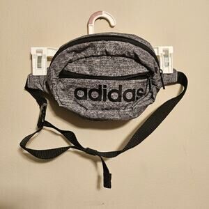 Adidas Core Waist Pack Jersey Onyx Gray/Black Belt Bag Fanny Pack